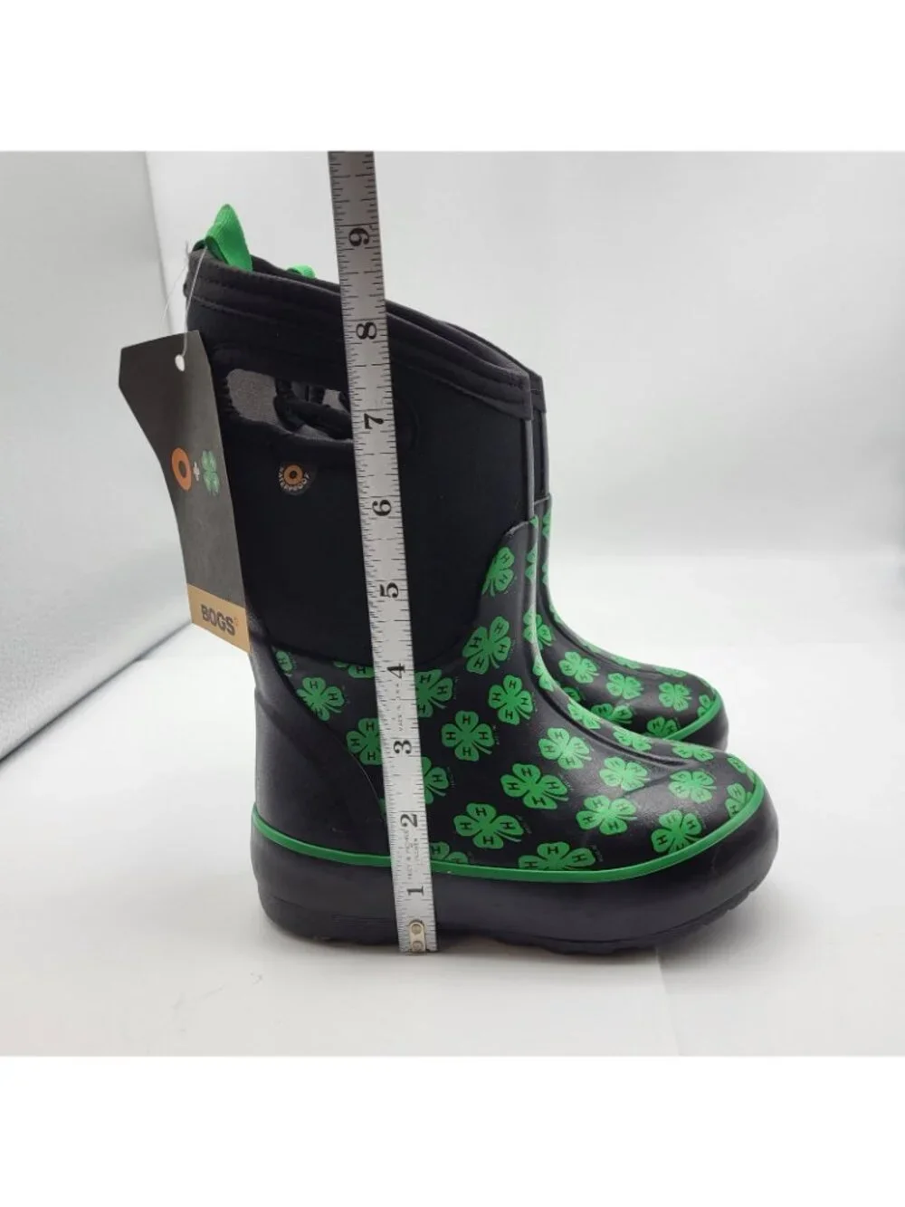 BOGS Unisex Kids' 4-H Farm Boot SZ 9 lChilds New Chore Rain boots
